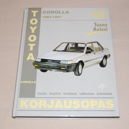 Korjausopas Toyota Corolla 1983-1987